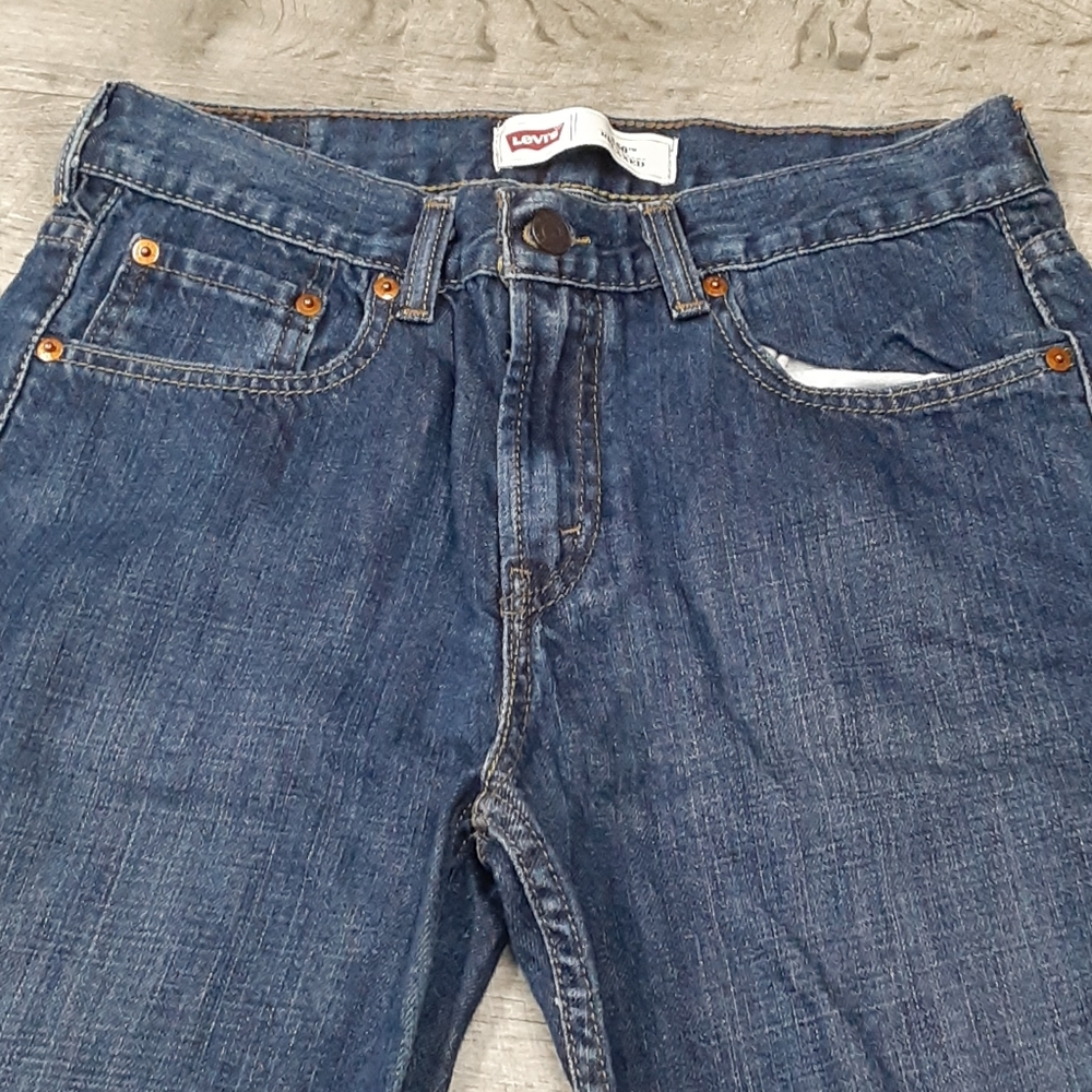 Levi's 550 Relaxed Fit Denim Jeans 29x29 Boys 18 - Picture 3 of 8
